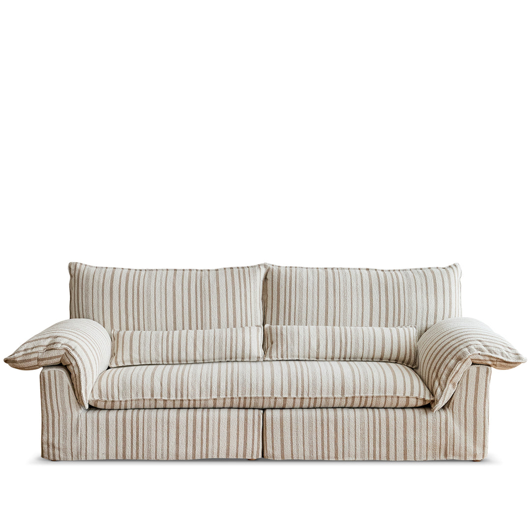 Vintage chenille velvet fabric 3 seater sofa koala conceptual design.