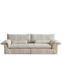 Vintage Chenille Velvet Fabric 4 Seater Sofa KOALA
