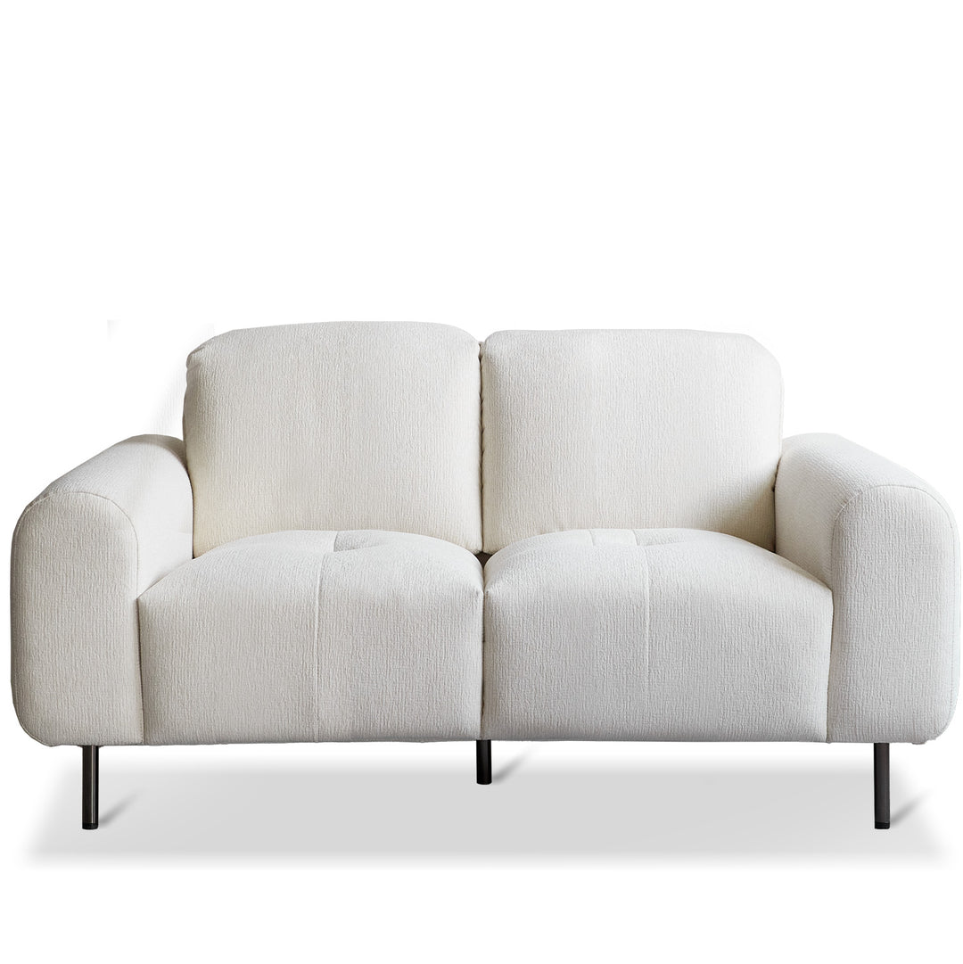 Minimalist Chenille Velvet Fabric 2 Seater Sofa DRIFT