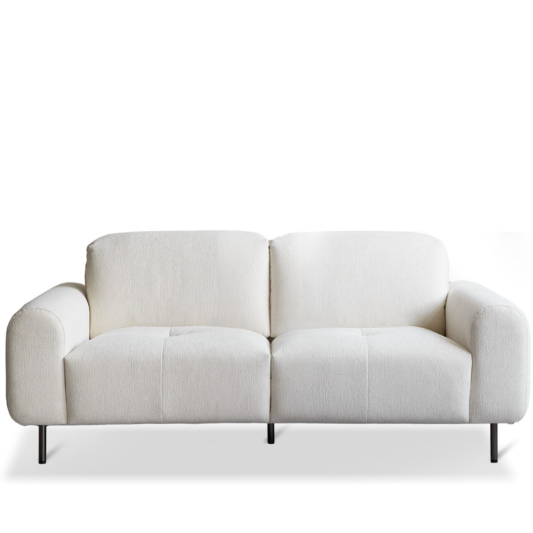 Minimalist Chenille Velvet Fabric 2 Seater Sofa DRIFT