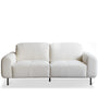 Minimalist Chenille Velvet Fabric 2 Seater Sofa DRIFT