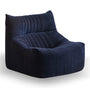 Minimalist Chenille Velvet Fabric 1 Seater Sofa KAIT