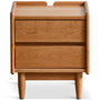 Scandinavian Cherry Wood Side Table VISTA