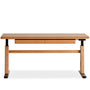 Scandinavian Cherry Wood Electric Height Adjustable Study Table CLOUD LIFTING