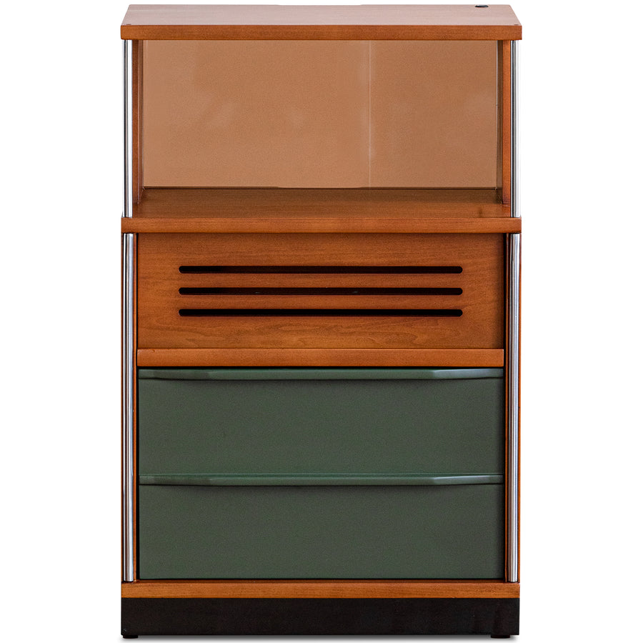 Bauhaus Boxwood Chest Of 3 Drawers SILVER WING