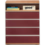 Bauhaus Aluminium Chest Of 5 Drawer GEOMETRIC