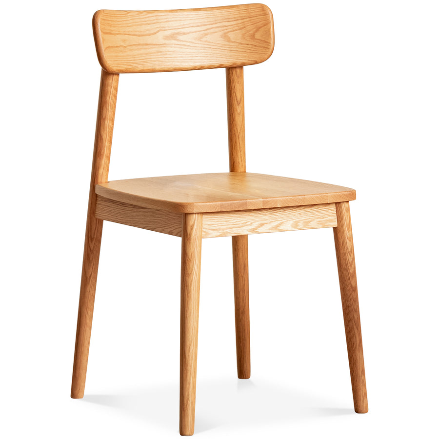Scandinavian Oak Wood  Dining Chair GREEN