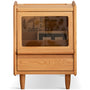 Scandinavian Oak Wood Side Table OXYGEN