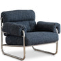 Bauhaus Mix Weave Fabric 1 Seater Sofa BECCA