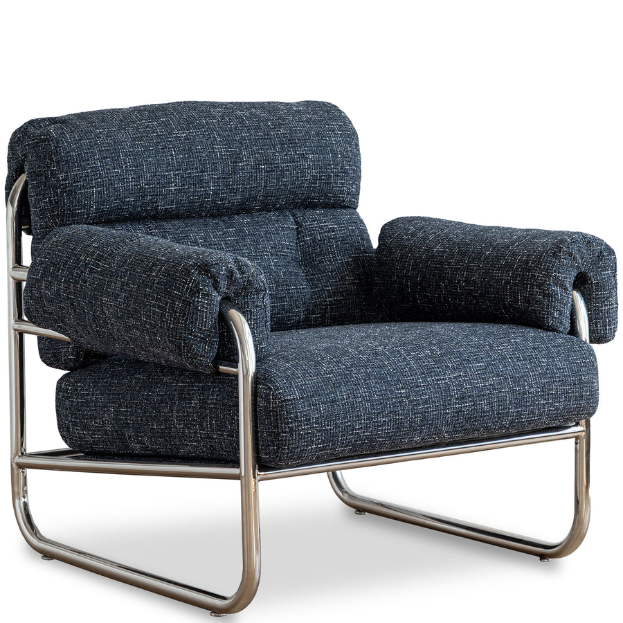Bauhaus Mix Weave Fabric 1 Seater Sofa BECCA