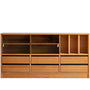 Scandinavian Cherry Wood Modular Cabinet GROVE