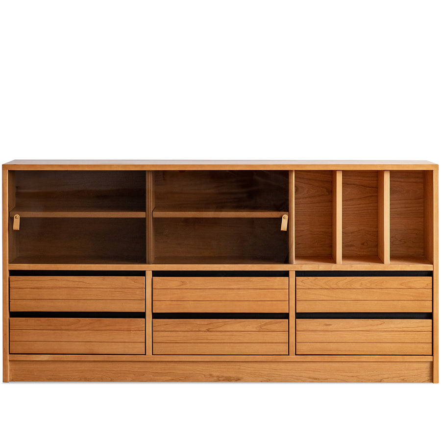 Scandinavian Cherry Wood Modular Cabinet GROVE