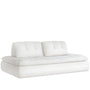 Cream Boucle Fabric Modular 3 Seater Sofa Couch BLOC