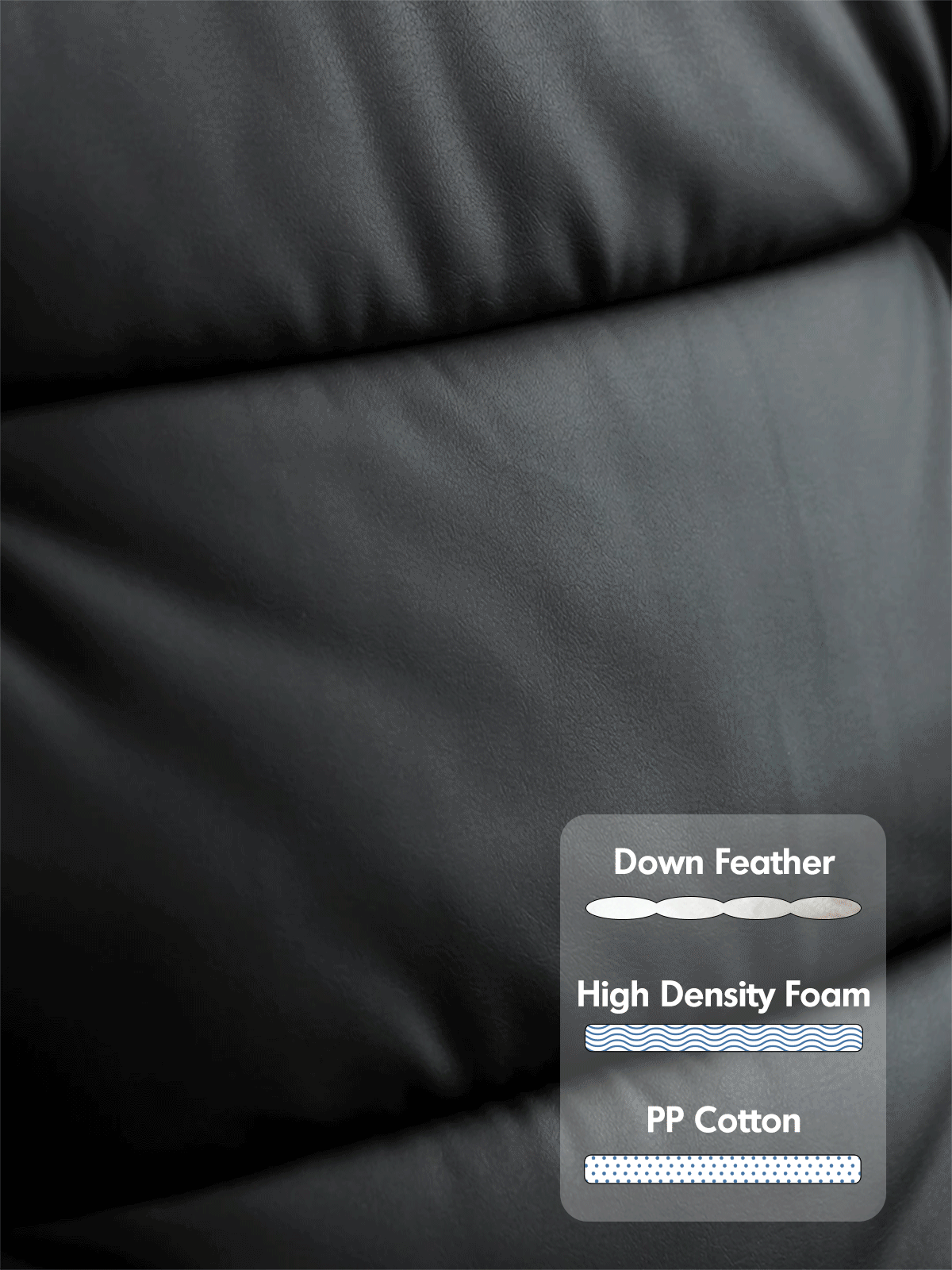 Bauhaus Microfiber Leather 3 Seater Sofa Bed LIE FLAT Good to Know - 6