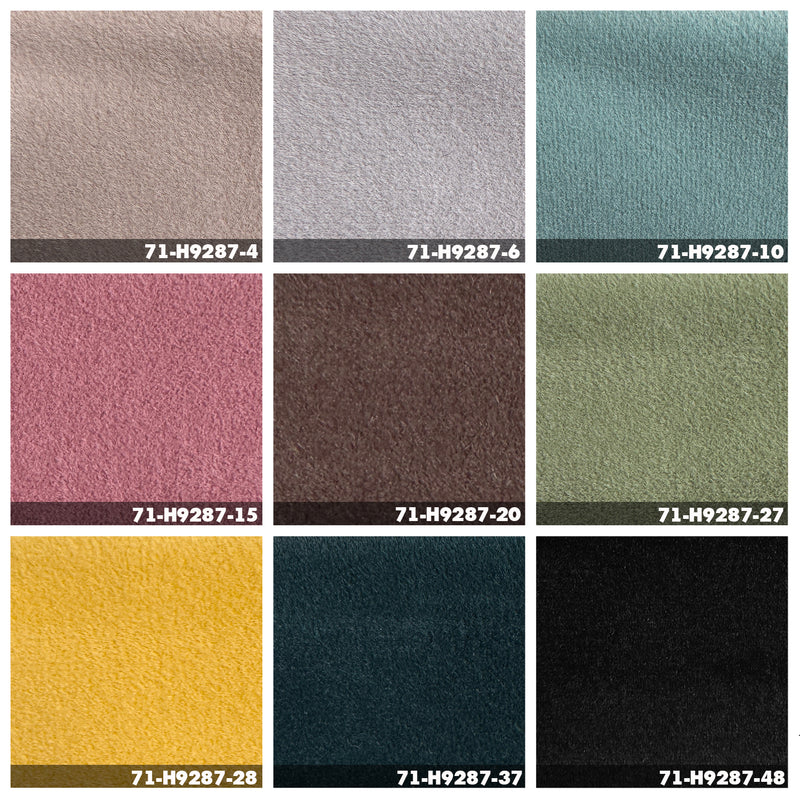 Bauhaus Fabric 3 Seater Sofa With Ottoman CAMALEONDA Color Swatches