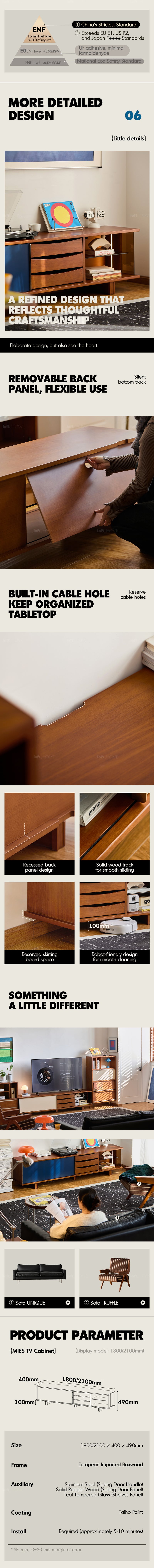 Bauhaus Boxwood Sliding Door TV Console MIST More Details and Instruction_8