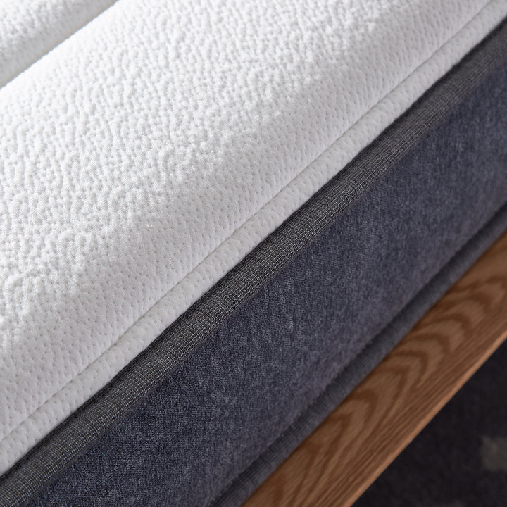 8cm hybrid medium firm mattress zest in details.