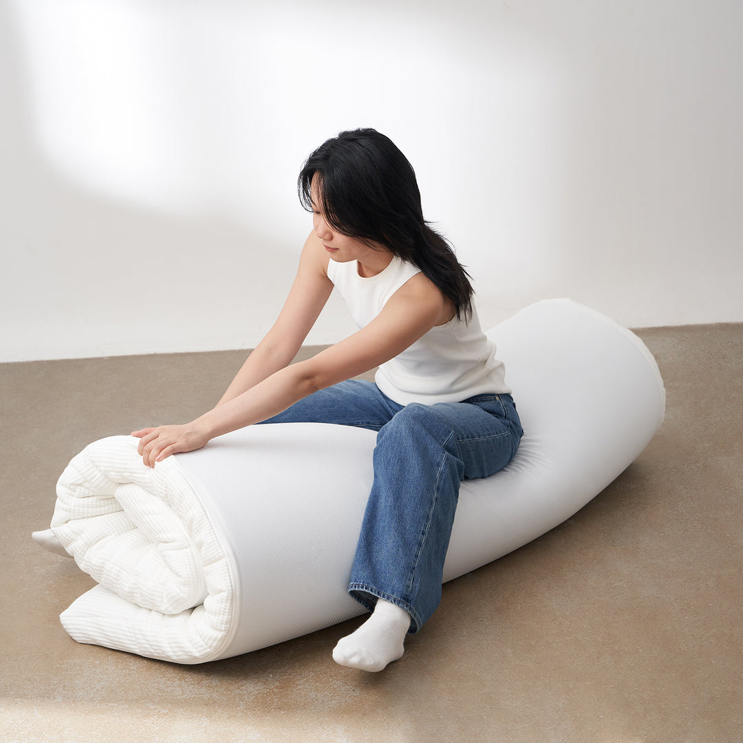 9cm gel memory foam mattress bluebox t2 pro material variants.