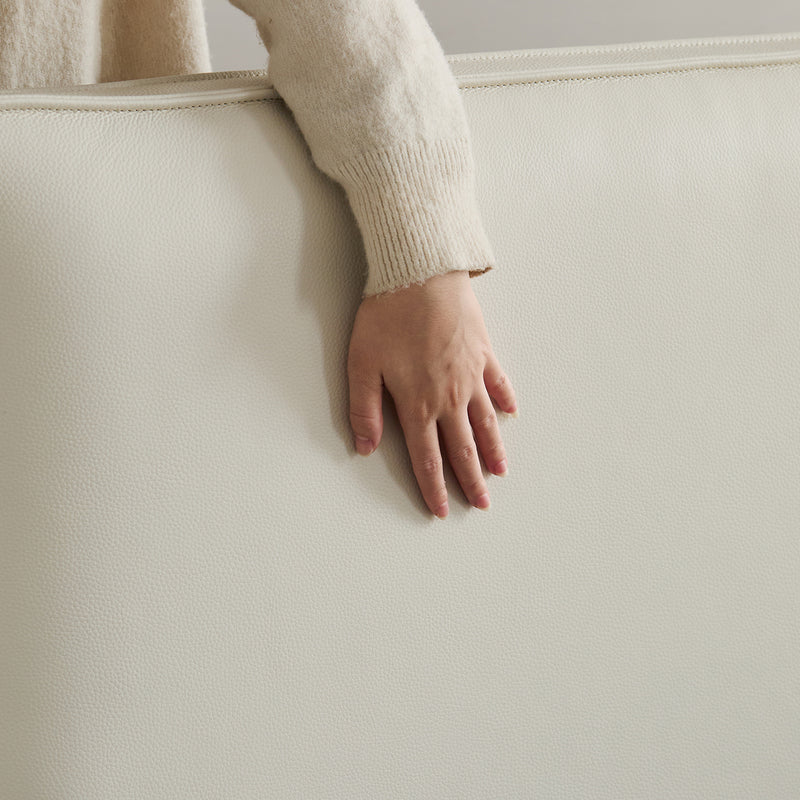 Minimalist Genuine Leather Bed LALO Color Swatches