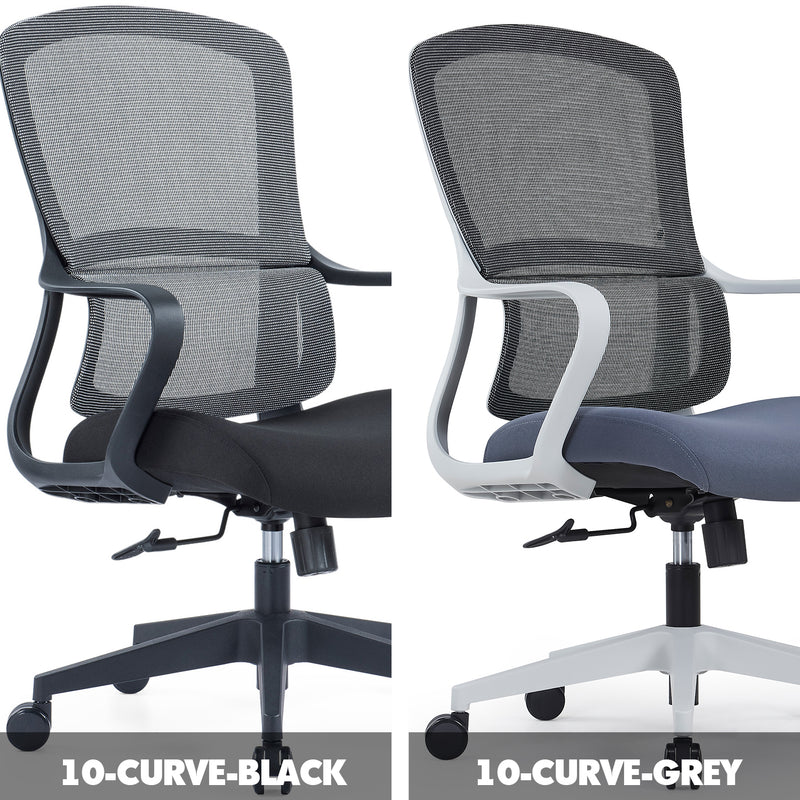 Modern Mesh Ergonomic Office Chair CURVE Color Swatches