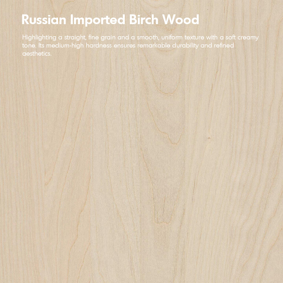 Scandinavian birch wood mixed weave fabric rocking chair with ottoman glide color swatches.