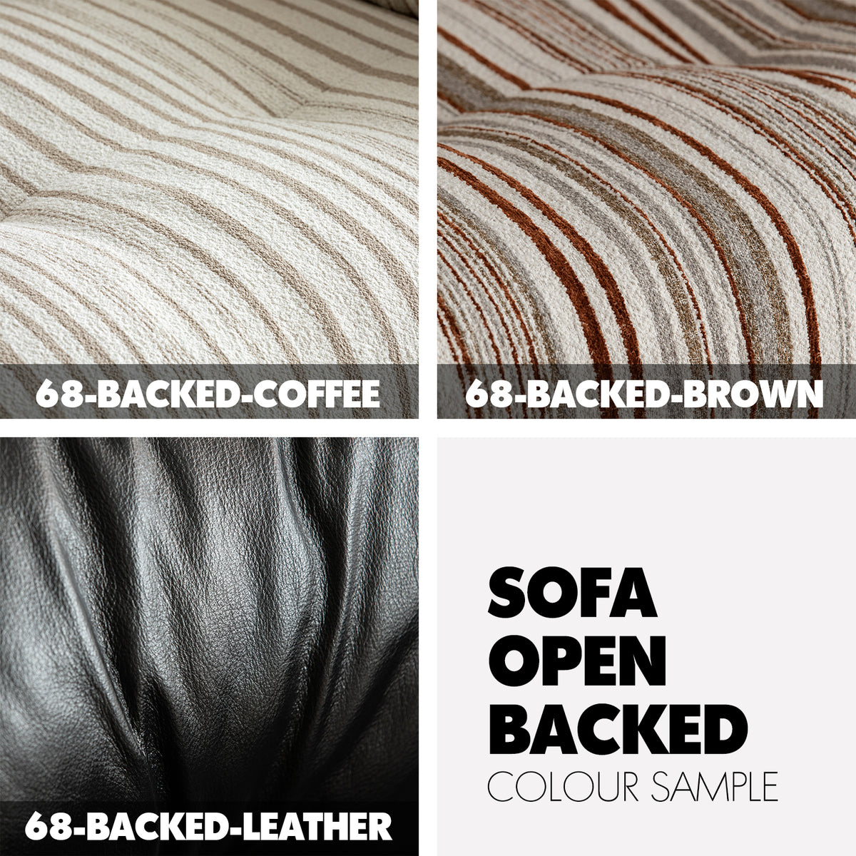 Japandi Chenille Velvet Fabric Walnut Wood 3 Seater Sofa Sofa OPEN BACKED Color Swatches