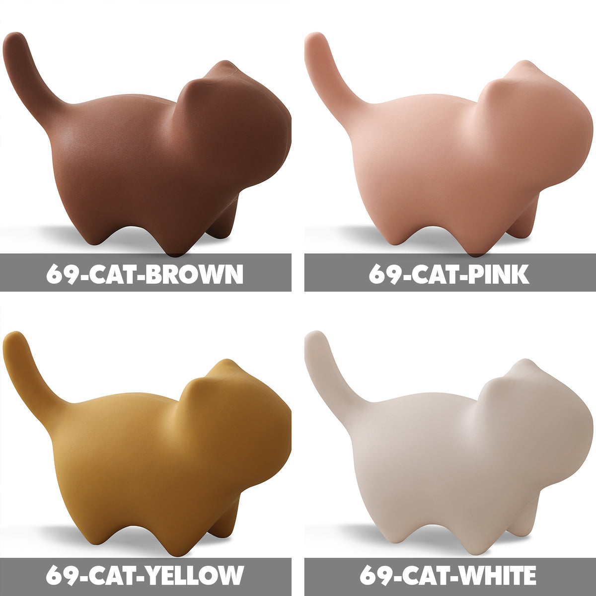 Bauhaus Plastic Ottoman CAT Color Swatches
