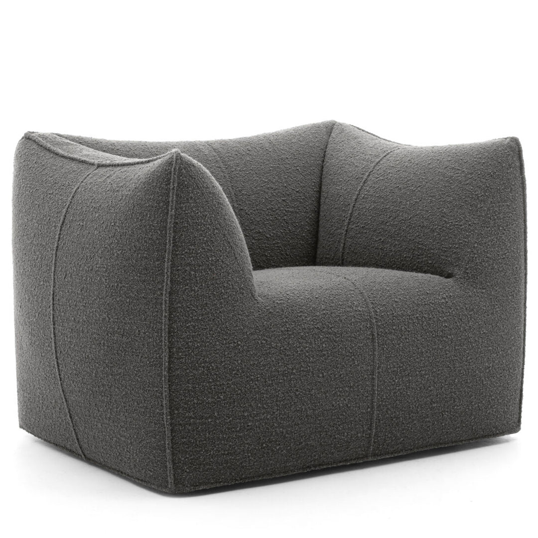 Contemporary fabric 1 seater sofa bronte detail 12.