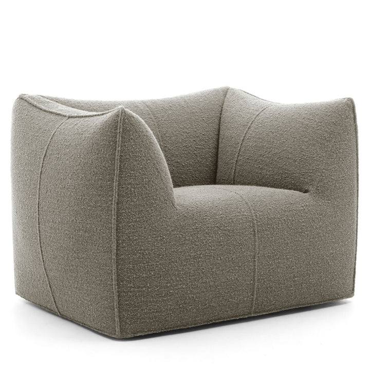 Contemporary fabric 1 seater sofa bronte detail 16.