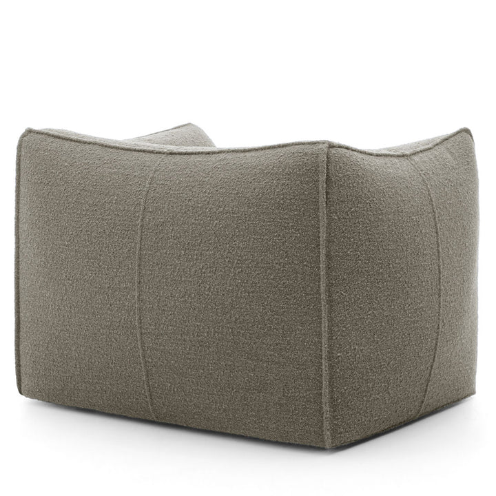 Contemporary fabric 1 seater sofa bronte detail 18.