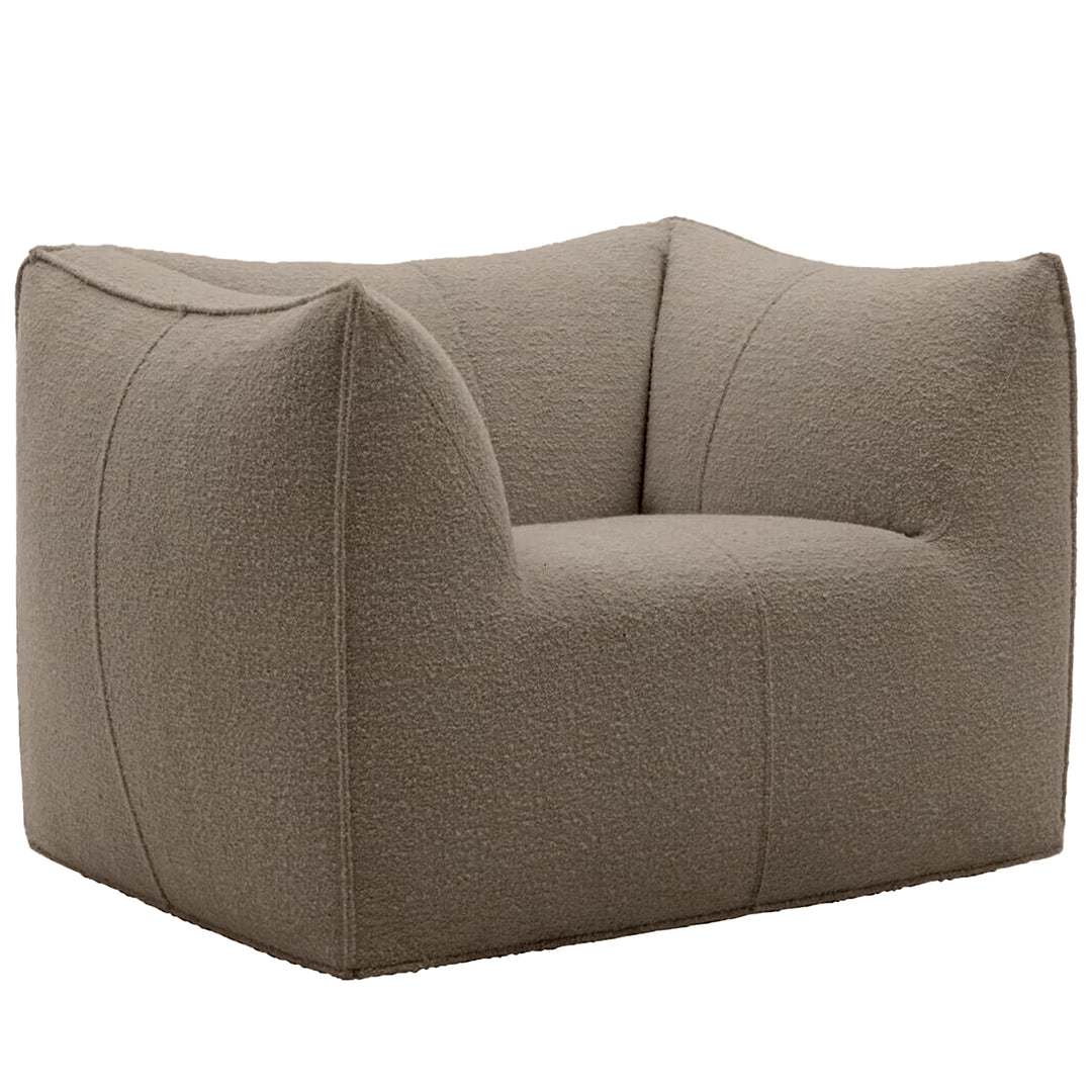 Contemporary fabric 1 seater sofa bronte detail 43.