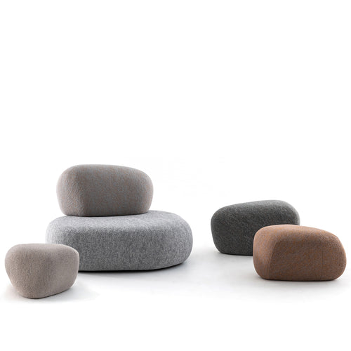 Bauhaus Fabric 1 Seater Sofa PEBBLE Good to Know Preview-1