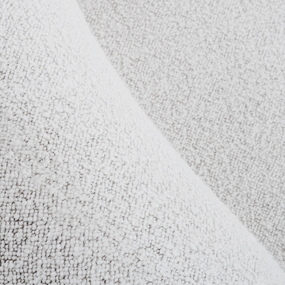 Cream Fabric 1 Seater Sofa TEDDY Material Details Chart