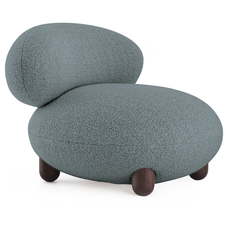 Contemporary fabric 1 seater sofa teddy detail 19.