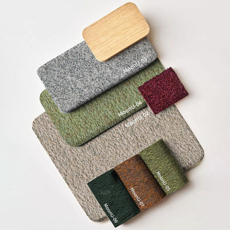Bauhaus Fabric 4 Seater Sofa PEBBLE Material Details Chart