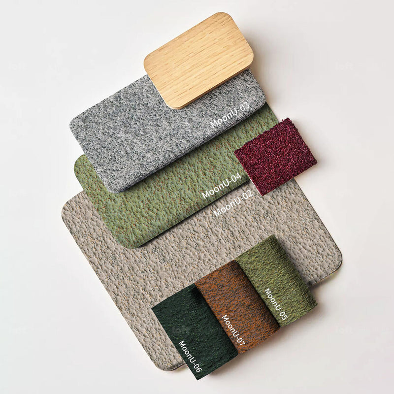 Bauhaus Fabric 7 Seater Sofa PEBBLE Material Details Chart