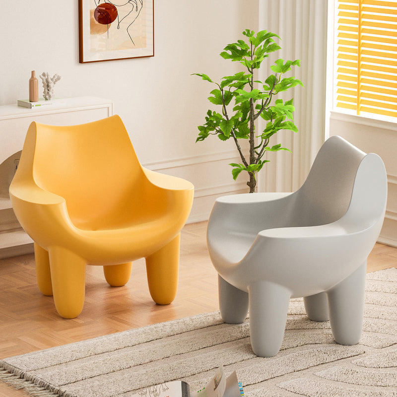 Contemporary plastic 1 seater sofa mibster situational feels.