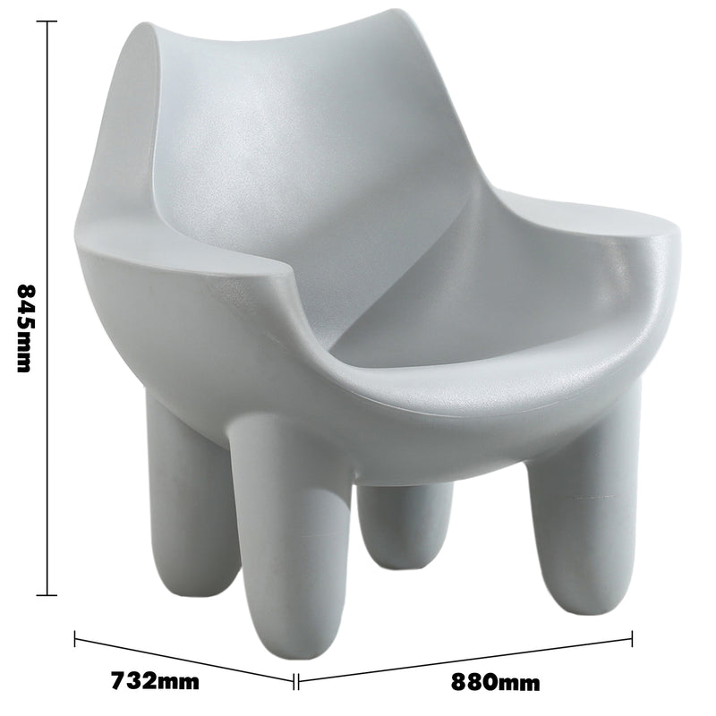Bauhaus plastic 1 seater sofa mibster size charts.