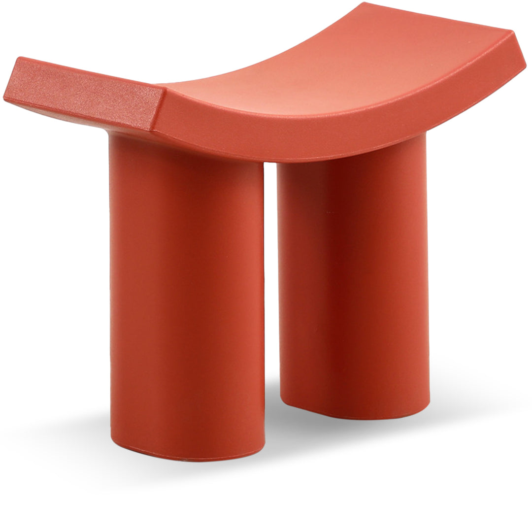 Contemporary plastic dining stool buzz detail 5.