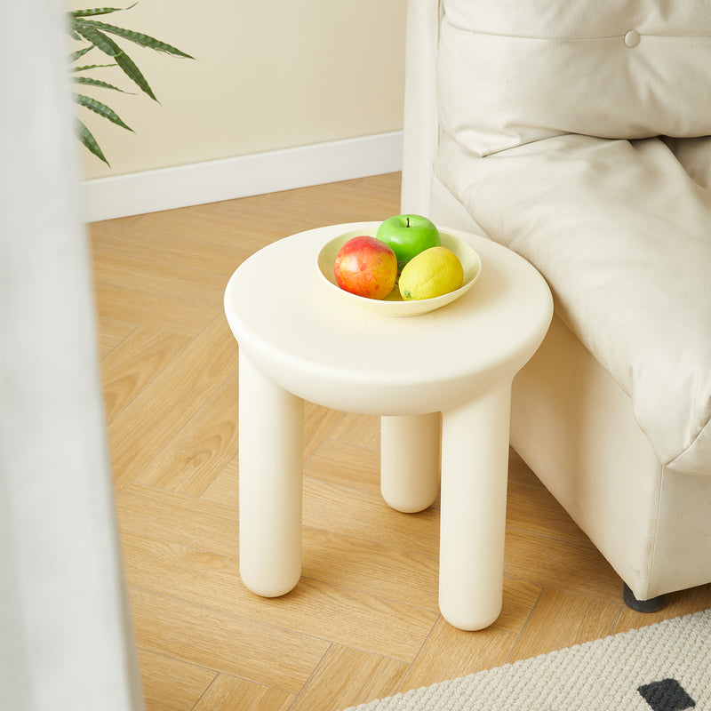 Contemporary plastic side table snap detail 9.