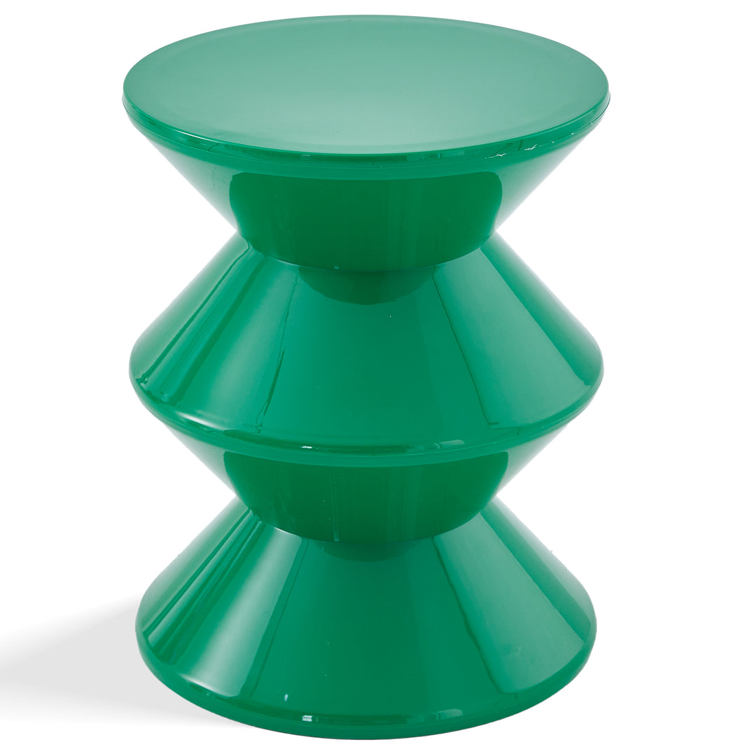 Contemporary plastic side table zest conceptual design.