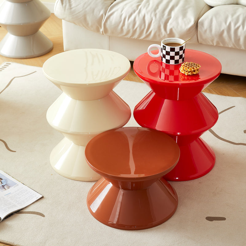 Bauhaus plastic side table zest detail 1.
