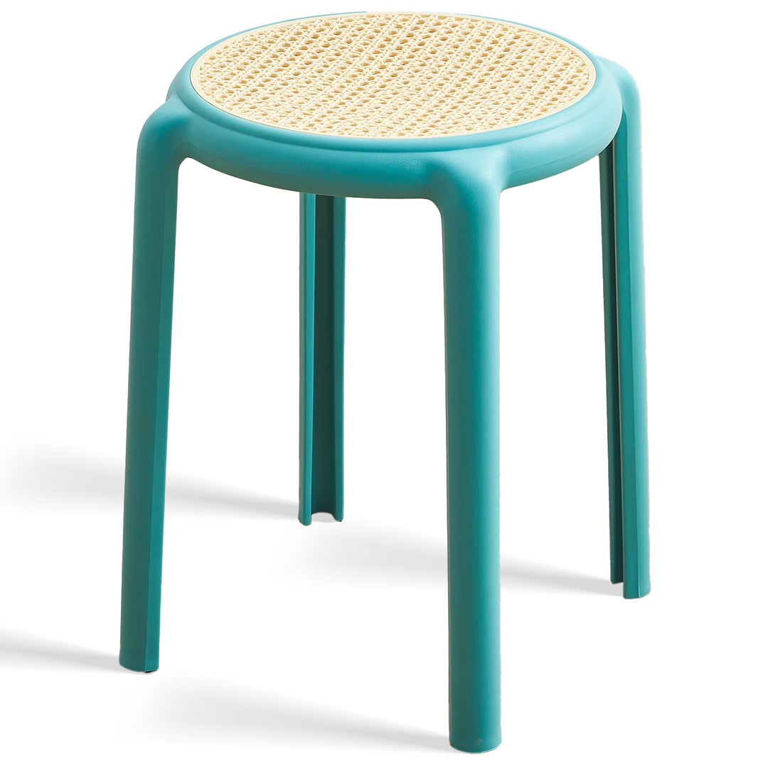 Contemporary plastic stackable dining stool cesca detail 24.