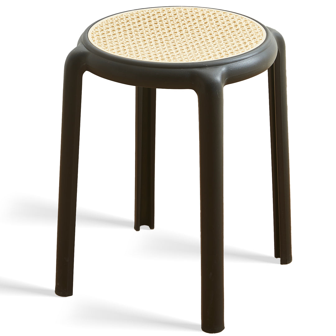 Contemporary plastic stackable dining stool cesca detail 25.