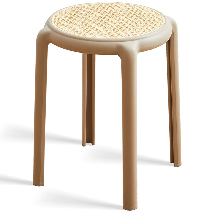 Contemporary plastic stackable dining stool cesca detail 28.