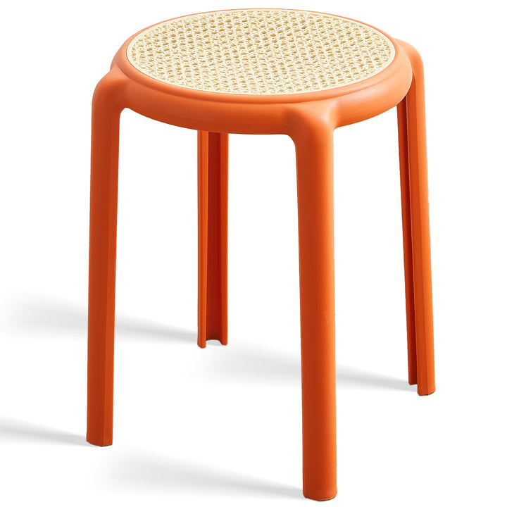 Contemporary plastic stackable dining stool cesca detail 29.