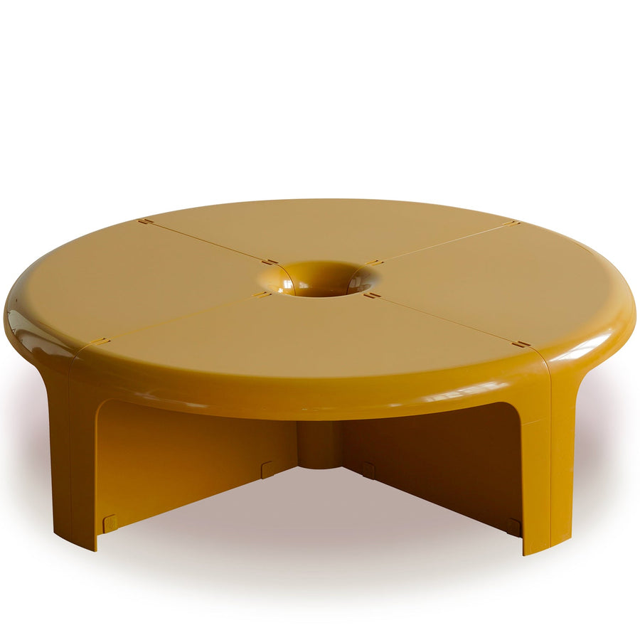 Bauhausabs transformable coffee table bobo in white background.
