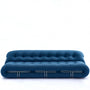Contemporary Boucle Fabric 3 Seater Sofa SORIANA