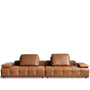 Minimalist Genuine Leather Sectional 4 Seater Sofa NEXUS
