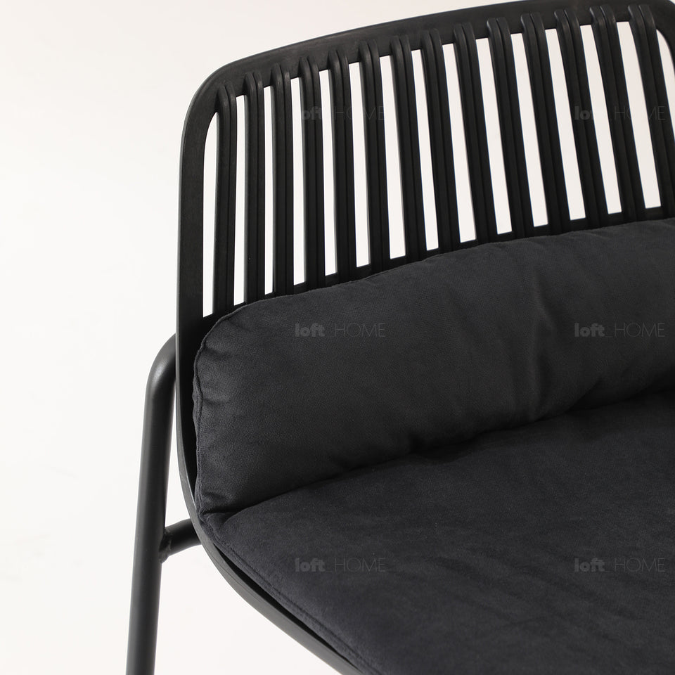 Bauhaus plastic bar chair scones material variants.